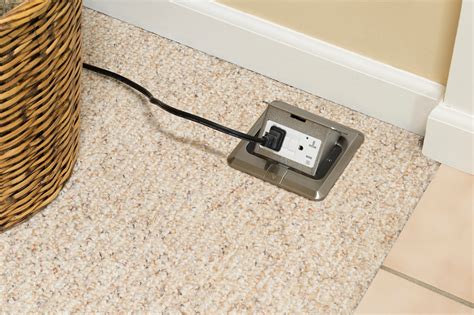 electrical floor boxes for concrete floors|floor mounted electrical outlet concrete.